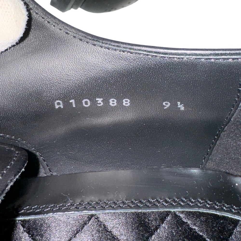 DOLCE & GABBANA Wingtip Black Leather Perforated Men's Oxfords 9.5UK - 10.5 US - Picture 8 of 12